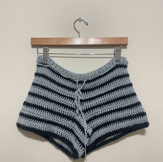 blue and grey booty