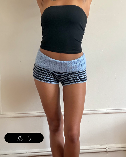 black and blue booty